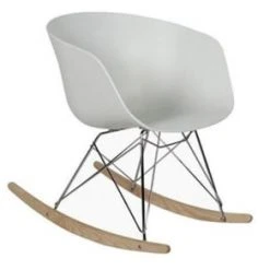Meubles & Design Fauteuils Chaise à Bascule Scandinave Design Moutarde 4 Meubles & Design Fauteuils Chaise à Bascule Scandinave Design Moutarde -Chaise Soldes 2024 chaise a bascule scandinave design blanc 5