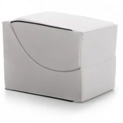 Talamo Italia Poufs Chaise Longue En éco-cuir Blanc -Chaise Soldes 2024 chaise longue en eco cuir blanc 5