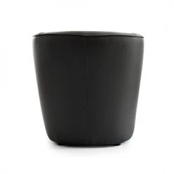 Talamo Italia Fauteuils Chaise Longue En éco-cuir Noir -Chaise Soldes 2024 chaise longue en eco cuir noir 9