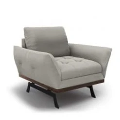 CXL By Christian Lacroix Fauteuils Fauteuil 1 Place En Tissu Structuré Gris -Chaise Soldes 2024 fauteuil 1 place en tissu structure gris clair 5