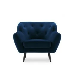 Micadoni Home Fauteuils Fauteuil 1 Place En Velours Bleu Roi -Chaise Soldes 2024 fauteuil 1 place en velours bleu roi 4