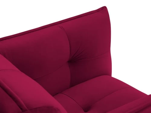 Fauteuil 1 place en velours rouge Micadoni Home Fauteuils Fauteuil 1 Place En Velours Rouge -Chaise Soldes 2024 fauteuil 1 place en velours rouge 8