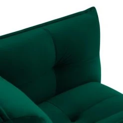 Micadoni Home Fauteuils Fauteuil 1 Place En Velours Vert Bouteille 3 Micadoni Home Fauteuils Fauteuil 1 Place En Velours Vert Bouteille -Chaise Soldes 2024 fauteuil 1 place en velours vert bouteille 10