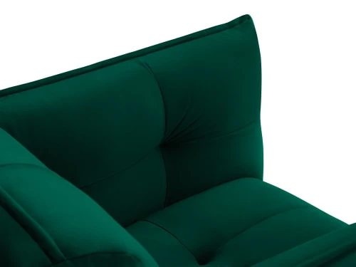 Fauteuil 1 place en velours vert bouteille Micadoni Home Fauteuils Fauteuil 1 Place En Velours Vert Bouteille -Chaise Soldes 2024 fauteuil 1 place en velours vert bouteille 10
