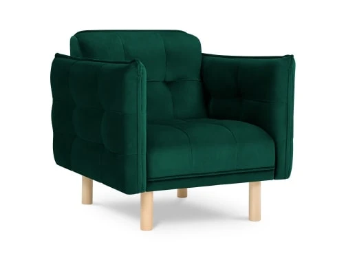 Fauteuil 1 place en velours vert bouteille Micadoni Home Fauteuils Fauteuil 1 Place En Velours Vert Bouteille -Chaise Soldes 2024 fauteuil 1 place en velours vert bouteille 7