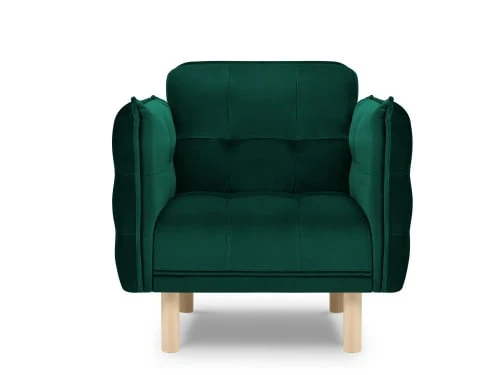 Fauteuil 1 place en velours vert bouteille Micadoni Home Fauteuils Fauteuil 1 Place En Velours Vert Bouteille -Chaise Soldes 2024 fauteuil 1 place en velours vert bouteille 8
