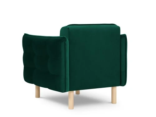 Fauteuil 1 place en velours vert bouteille Micadoni Home Fauteuils Fauteuil 1 Place En Velours Vert Bouteille -Chaise Soldes 2024 fauteuil 1 place en velours vert bouteille 9