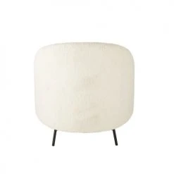 Maisons Du Monde Fauteuils Fauteuil à Bouclettes Blanches -Chaise Soldes 2024 fauteuil a bouclettes blanches 1000 3 23 209902 3