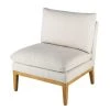 Maisons Du Monde Fauteuils Fauteuil Bas Beige Et Pin