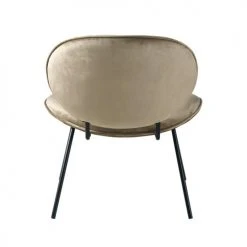 Maisons Du Monde Fauteuils Fauteuil Bas En Velours Beige Capuccino -Chaise Soldes 2024 fauteuil bas en velours beige capuccino 1000 6 6 209803 3