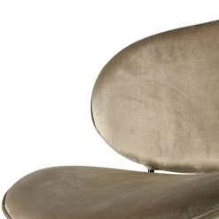 Maisons Du Monde Fauteuils Fauteuil Bas En Velours Beige Capuccino -Chaise Soldes 2024 fauteuil bas en velours beige capuccino 1000 6 6 209803 4