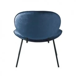 Maisons Du Monde Fauteuils Fauteuil Bas En Velours Bleu -Chaise Soldes 2024 fauteuil bas en velours bleu 1000 8 8 209805 3