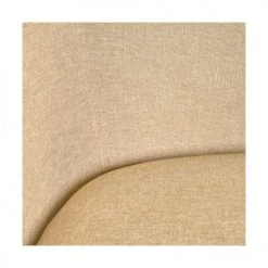 Wadiga Fauteuils Fauteuil Beige Et Pieds Métal Couleur Bois - 60x58x77cm -Chaise Soldes 2024 fauteuil beige et pieds metal couleur bois 60x58x77cm 4