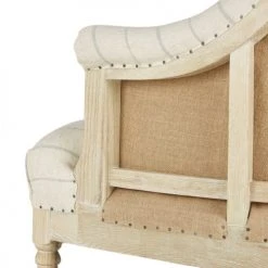 Maisons Du Monde Fauteuils Fauteuil Bergère En Lin Beige Motifs à Rayures -Chaise Soldes 2024 fauteuil bergere en lin beige motifs a rayures 1000 1 34 219794 4