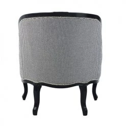 Maisons Du Monde Fauteuils Fauteuil Bergère Imprimé Pied De Poule Noir Et Blanc -Chaise Soldes 2024 fauteuil bergere imprime pied de poule noir et blanc 1000 2 20 210309 3