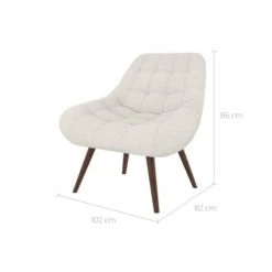 Rendez Vous Déco Fauteuils Fauteuil Blanc Effet Laine Bouclette 2 Rendez Vous Déco Fauteuils Fauteuil Blanc Effet Laine Bouclette -Chaise Soldes 2024 fauteuil blanc effet laine bouclette 2