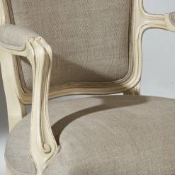 Robin Des Bois Fauteuils Fauteuil Cabriolet En Lin -Chaise Soldes 2024 fauteuil cabriolet en lin 5