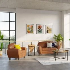 Rendez Vous Déco Fauteuils Fauteuil Camel En Croute De Cuir Enduite 1 Rendez Vous Déco Fauteuils Fauteuil Camel En Croute De Cuir Enduite -Chaise Soldes 2024 fauteuil camel en croute de cuir enduite 1