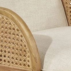 Robin Des Bois Fauteuils Fauteuil Cannage Et Velours -Chaise Soldes 2024 fauteuil cannage et velours 5