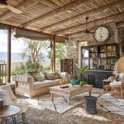 Maisons Du Monde Fauteuils Fauteuil Capitonné Coloris Lin -Chaise Soldes 2024 fauteuil capitonne coloris lin 1000 6 4 166300 11