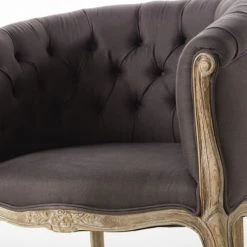 Maisons Du Monde Fauteuils Fauteuil Capitonné En Lin Coloris Taupe Grisé 3 Maisons Du Monde Fauteuils Fauteuil Capitonné En Lin Coloris Taupe Grisé -Chaise Soldes 2024 fauteuil capitonne en lin coloris taupe grise 1000 7 27 199451 4