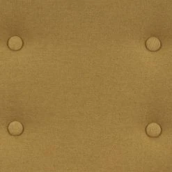 Homcom Fauteuils Fauteuil Classique Dossier 4 Boutons Pieds Bois Tissu Moutarde Foncé -Chaise Soldes 2024 fauteuil classique dossier 4 boutons pieds bois tissu moutarde fonce 3