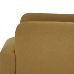 Homcom Fauteuils Fauteuil Classique Dossier 4 Boutons Pieds Bois Tissu Moutarde Foncé -Chaise Soldes 2024 fauteuil classique dossier 4 boutons pieds bois tissu moutarde fonce 4