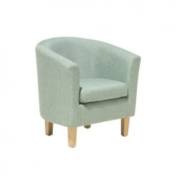 Beliani Fauteuils Fauteuil Club En Tissu Vert Clair -Chaise Soldes 2024 fauteuil club en tissu vert clair 2