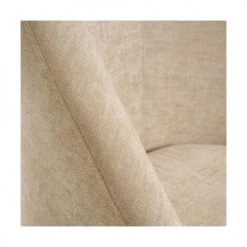 Wadiga Fauteuils Fauteuil Compact Et Enveloppant Beige Tissu Chenille -Chaise Soldes 2024 fauteuil compact et enveloppant beige tissu chenille 3