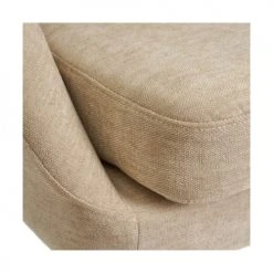 Wadiga Fauteuils Fauteuil Compact Et Enveloppant Beige Tissu Chenille -Chaise Soldes 2024 fauteuil compact et enveloppant beige tissu chenille 5