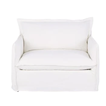 Fauteuil convertible en lin supérieur beige Maisons Du Monde Fauteuils Fauteuil Convertible En Lin Supérieur Beige -Chaise Soldes 2024 fauteuil convertible en lin superieur blanc barcelone 1000 14 24 221711 1