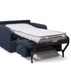 Usinestreet Fauteuils Fauteuil Convertible Express En Tissu Bleu Foncé - Couchage 70x190 -Chaise Soldes 2024 fauteuil convertible express en tissu bleu fonce couchage 70x190 4