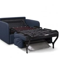 Usinestreet Fauteuils Fauteuil Convertible Express En Tissu Bleu Foncé - Couchage 70x190 -Chaise Soldes 2024 fauteuil convertible express en tissu bleu fonce couchage 70x190 6