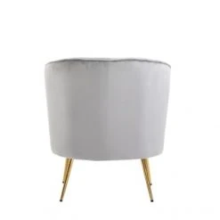 Baita Fauteuils Fauteuil Crapaud En Velours 1 Place Gris -Chaise Soldes 2024 fauteuil crapaud en velours 1 place gris 11