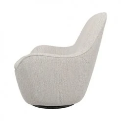 Drawer Fauteuils Fauteuil Design En Tissu Bouclette Beige -Chaise Soldes 2024 fauteuil design en tissu bouclette beige 3
