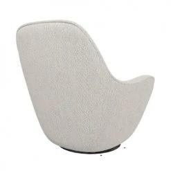 Drawer Fauteuils Fauteuil Design En Tissu Bouclette Beige -Chaise Soldes 2024 fauteuil design en tissu bouclette beige 4