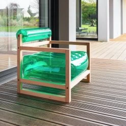 Mojow Fauteuils Fauteuil Design En TPU Et Bois PEFC -Chaise Soldes 2024 fauteuil design en tpu et bois pefc 13