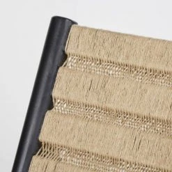 Maisons Du Monde Fauteuils Fauteuil En Bois De Manguier Noir Et Sisal -Chaise Soldes 2024 fauteuil en bois de manguier noir et sisal 1000 2 2 225830 4