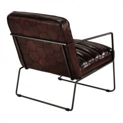 Maisons Du Monde Fauteuils Fauteuil En Cuir Marron -Chaise Soldes 2024 fauteuil en cuir marron 1000 11 30 155748 3