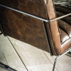 Maisons Du Monde Fauteuils Fauteuil En Cuir Marron -Chaise Soldes 2024 fauteuil en cuir marron 1000 11 30 155748 6