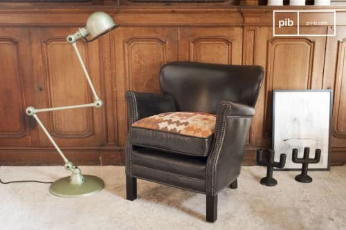 Fauteuil en cuir marron PIB Fauteuils Fauteuil En Cuir Marron -Chaise Soldes 2024 fauteuil en cuir marron 3