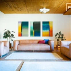 PIB Fauteuils Fauteuil En Cuir Pleine Fleur Marron -Chaise Soldes 2024 fauteuil en cuir pleine fleur marron 4