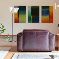 PIB Fauteuils Fauteuil En Cuir Pleine Fleur Rouge Marsala -Chaise Soldes 2024 fauteuil en cuir pleine fleur rouge marsala 2