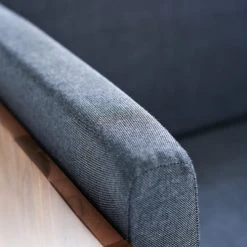 Tikamoon Fauteuils Fauteuil En Palissandre Massif Et Tissu -Chaise Soldes 2024 fauteuil en palissandre massif et tissu 3