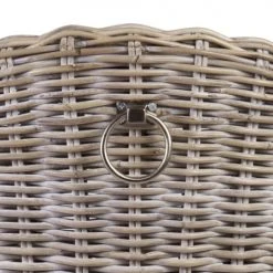 MOYCOR Fauteuils Fauteuil En Rotin Beige -Chaise Soldes 2024 fauteuil en rotin beige 3