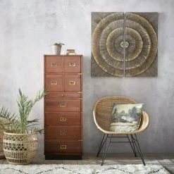 Maisons Du Monde Fauteuils Fauteuil En Rotin Et Métal Noir -Chaise Soldes 2024 fauteuil en rotin et metal noir 1000 0 23 155618 15