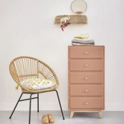 Maisons Du Monde Fauteuils Et Poufs Enfant Fauteuil En Rotin Et Métal Noir -Chaise Soldes 2024 fauteuil en rotin et metal noir 1000 12 30 181045 11