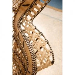 Kok Maison Fauteuils Fauteuil En Rotin Marron Clair -Chaise Soldes 2024 fauteuil en rotin marron clair 3