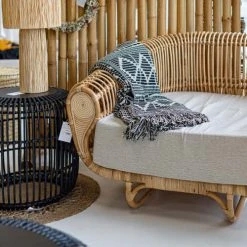 HYDILE Fauteuils Fauteuil En Rotin Naturel -Chaise Soldes 2024 fauteuil en rotin naturel 4