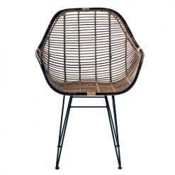 Rendez Vous Déco Fauteuils Fauteuil En Rotin Naturel Foncé -Chaise Soldes 2024 fauteuil en rotin naturel fonce 4